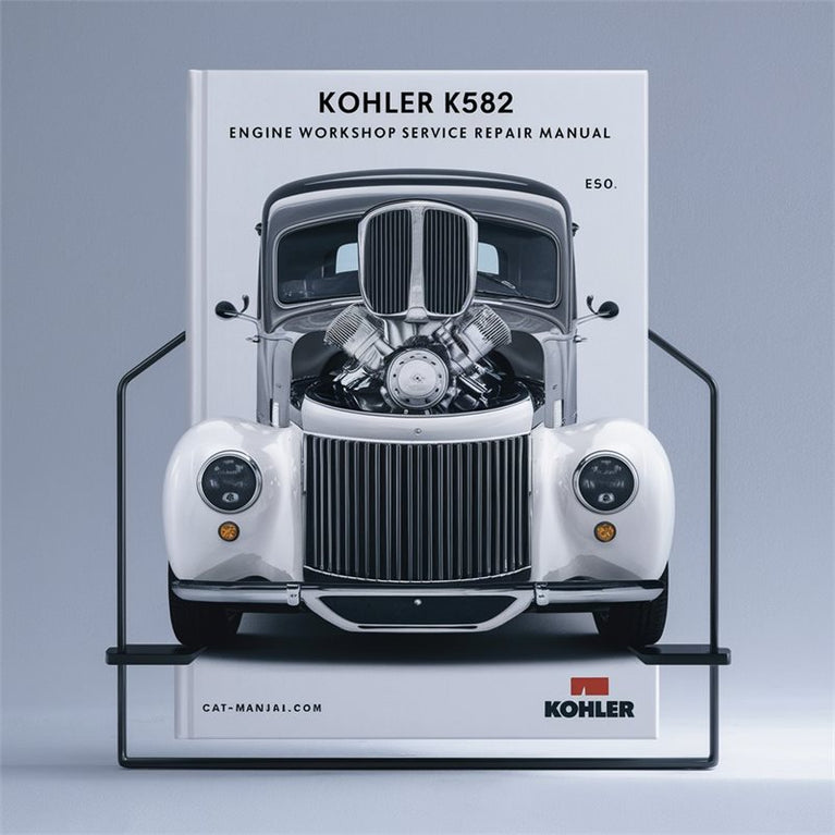 Kohler K Series K582 Engine Service Repair Workshop Manual PDF