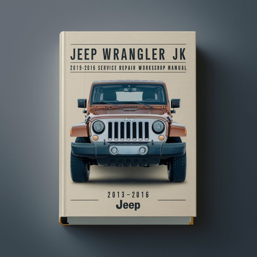 Jeep Wrangler JK 2013-2016 Service- und Reparaturhandbuch