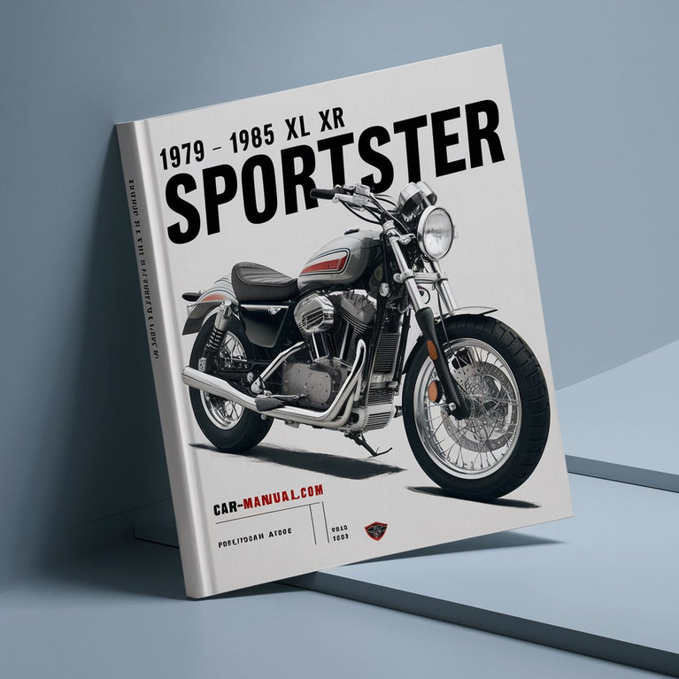 Manual de reparación de motocicletas Sportster HD XL XR 1979 1985