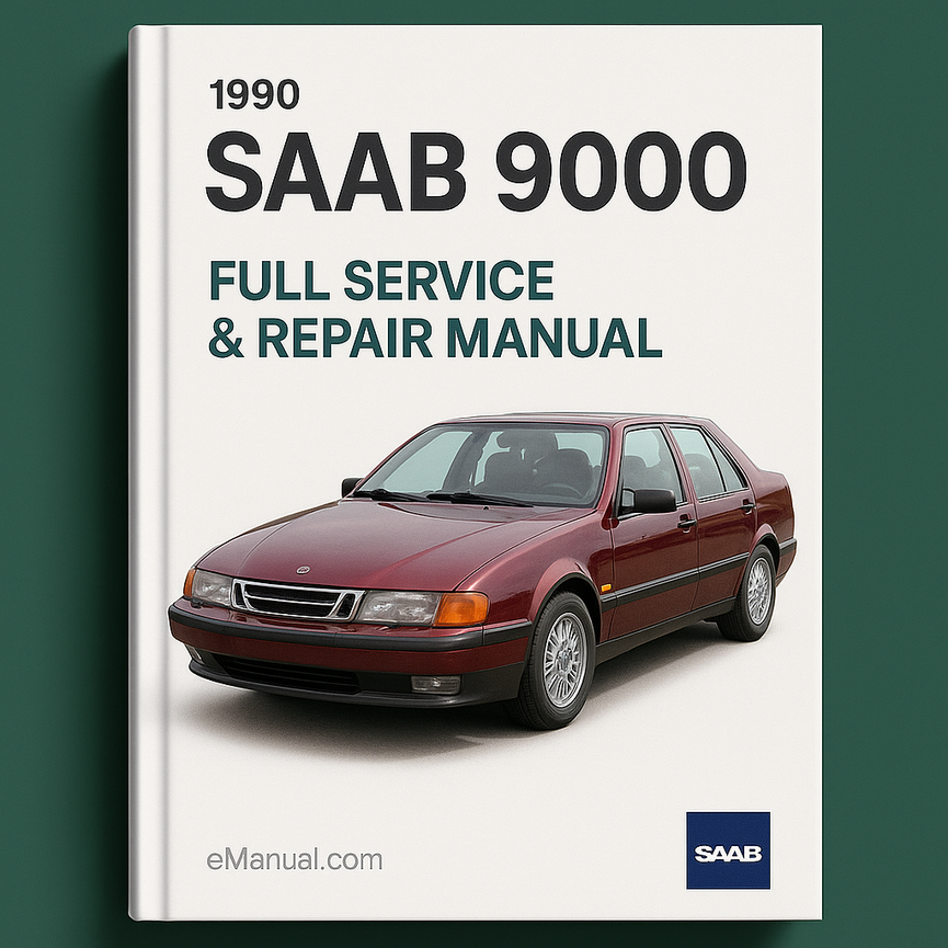 SAAB 9000 1990 Full Service Repair Manual