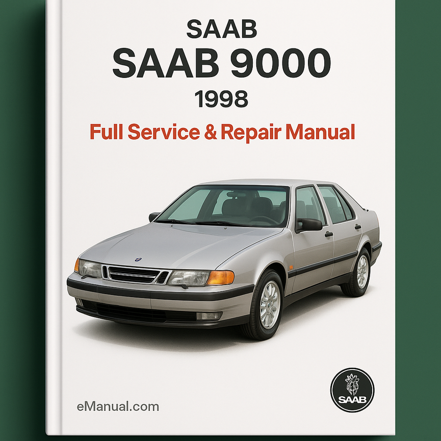 SAAB 9000 1998 Full Service Repair Manual
