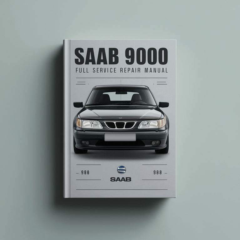 SAAB 9000 1998 Komplettes Service-Reparaturhandbuch