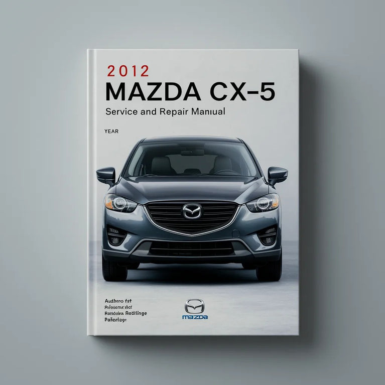 Manual de servicio y reparación del Mazda CX-5 2012