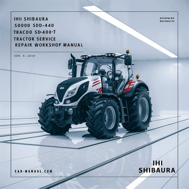 Shibaura IHI SD4300 SD4340 SD5000T SD5040T Tractor Service Repair Workshop Manual PDF