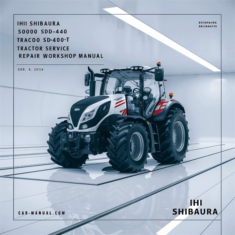 Shibaura IHI SD4300 SD4340 SD5000T SD5040T Tractor Service Repair Workshop Manual PDF