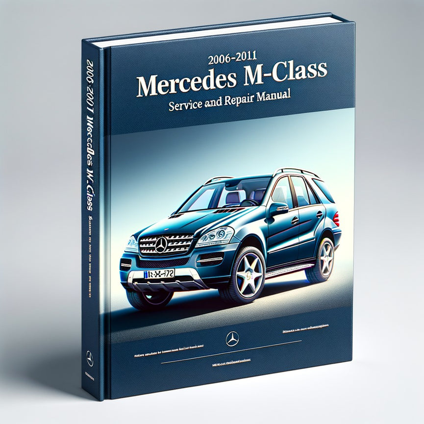 2006-2011 Mercedes M-Klasse (W164) Wartungs- und Reparaturhandbuch