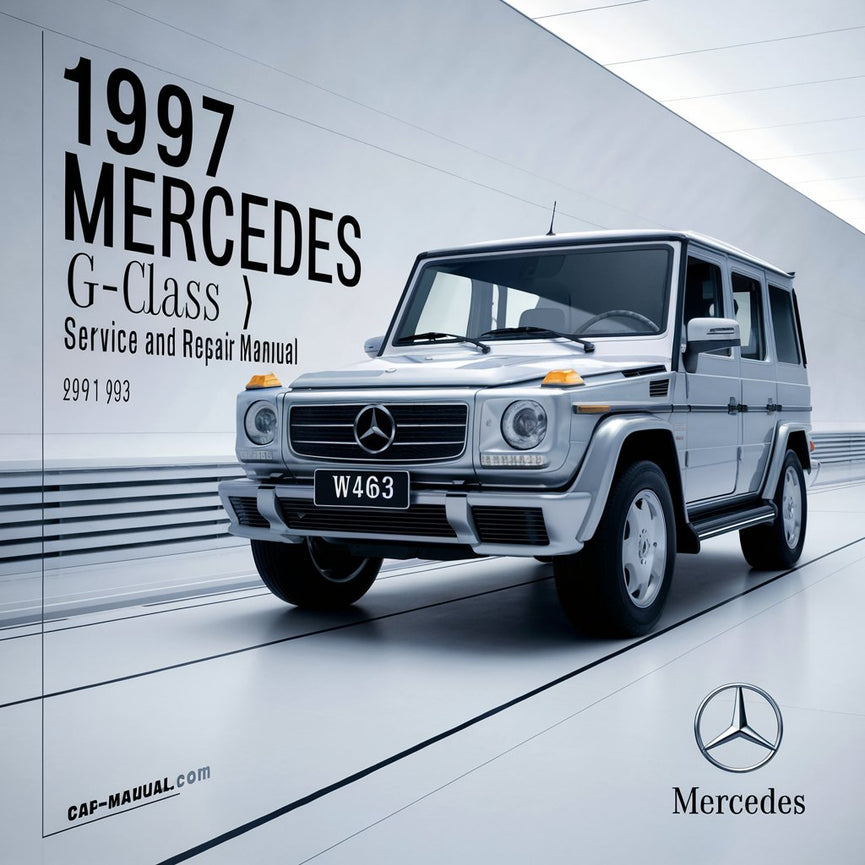 1997 Mercedes G-Klasse (W463) Wartungs- und Reparaturhandbuch