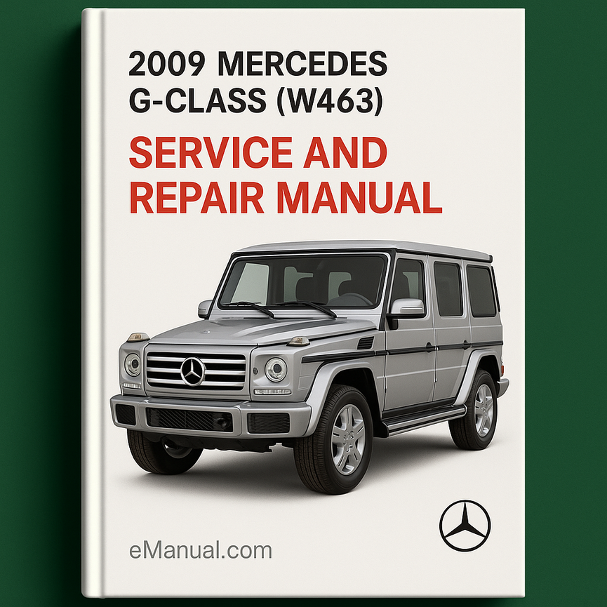 2009 Mercedes G-Class (W463) Service and Repair Manual