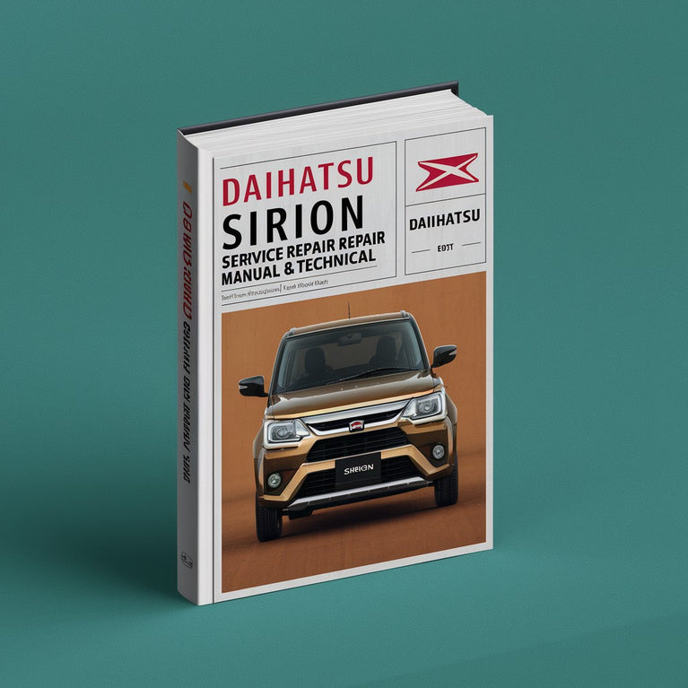 Manual y técnico de reparación del servicio DAIHATSU SIRION