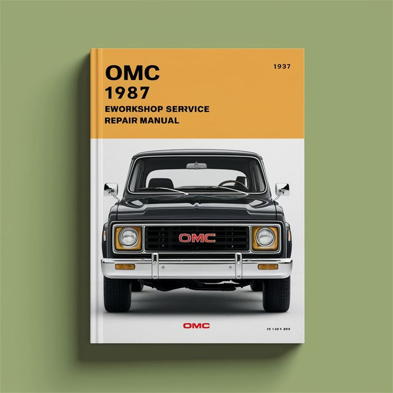 1987 Omc 2.3l Engine Service Repair Workshop Manual PDF