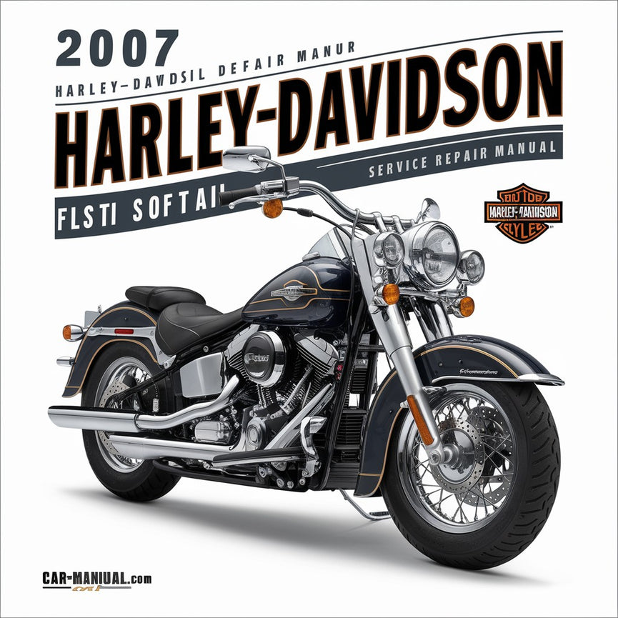 Manual de servicio y reparación de Harley-Davidson FLSTN Softail Deluxe 2007