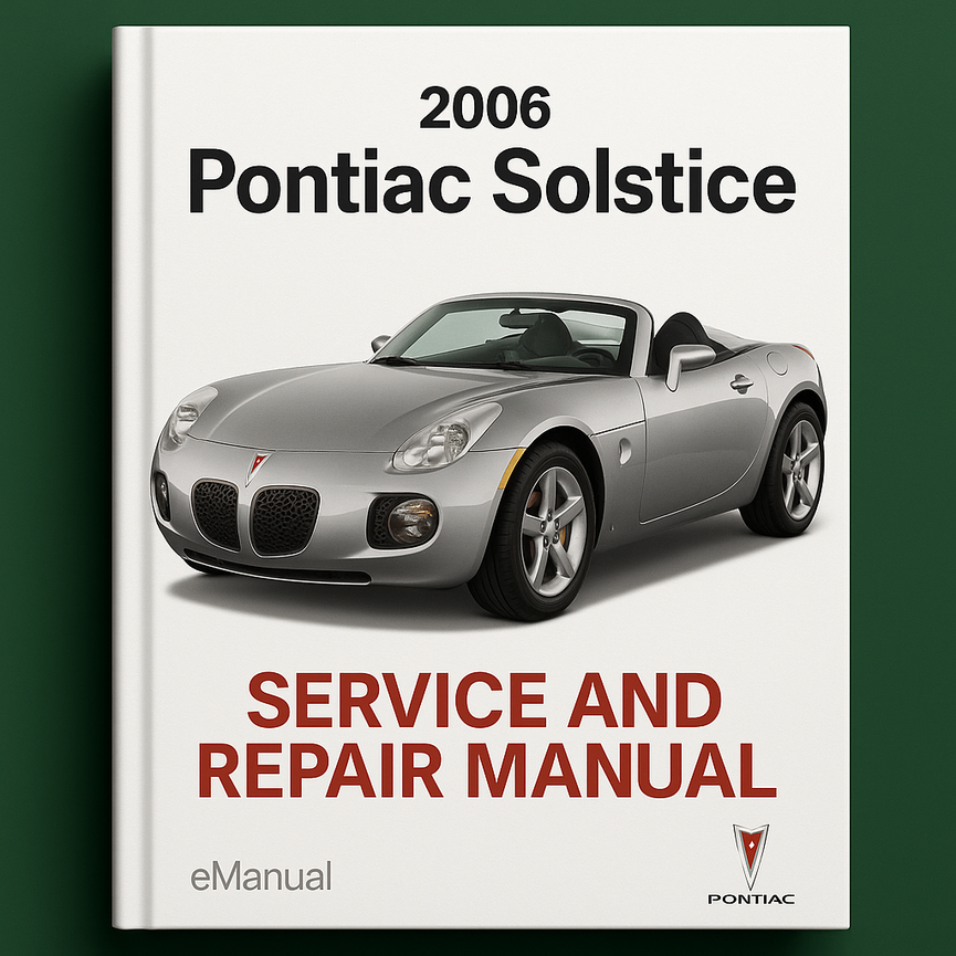 2006 Pontiac Solstice Service and Repair Manual