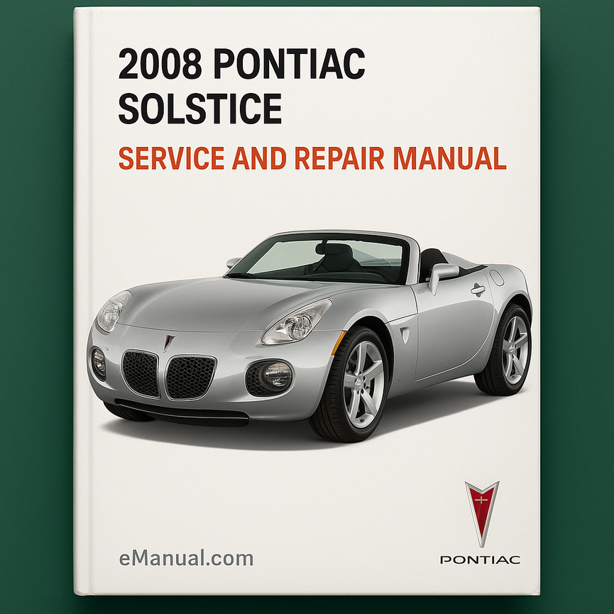 2008 Pontiac Solstice Service and Repair Manual