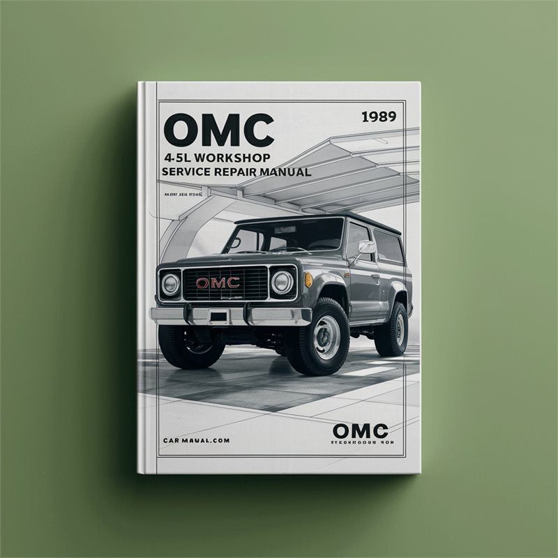 1989 Omc 4.3l Service Repair Workshop Manual PDF