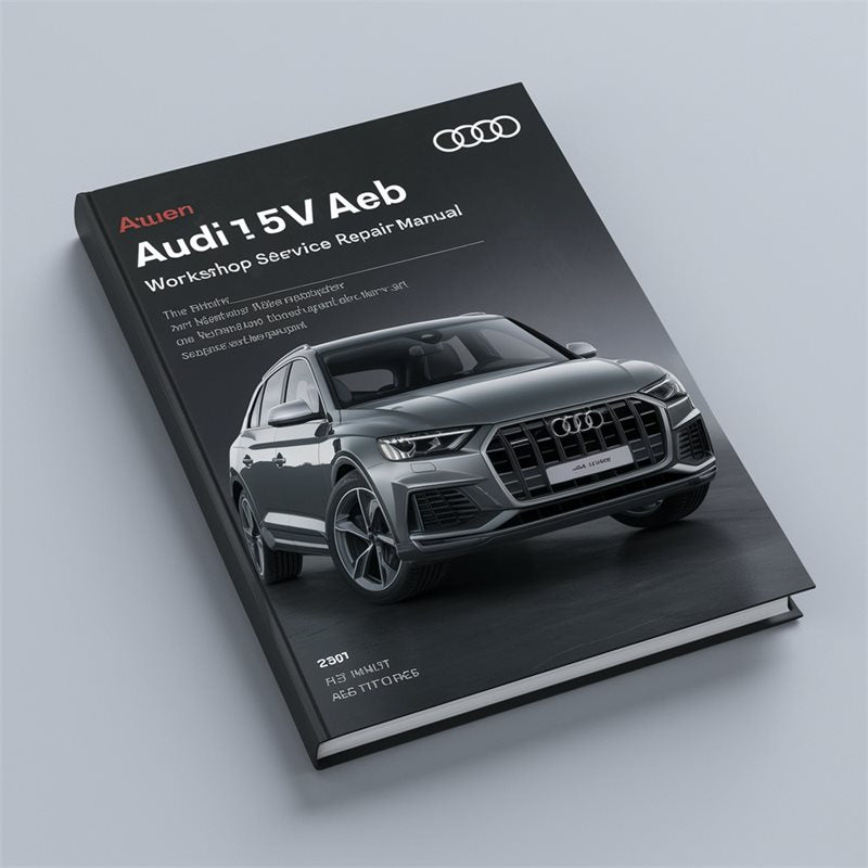 Audi 1.8T 5V AEB Engine Service Repair Workshop Manual PDF