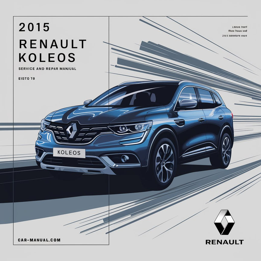 Manual de servicio y reparación del Renault Koleos 2015