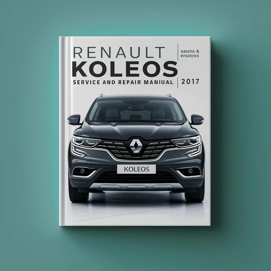 Manual de servicio y reparación del Renault Koleos 2017