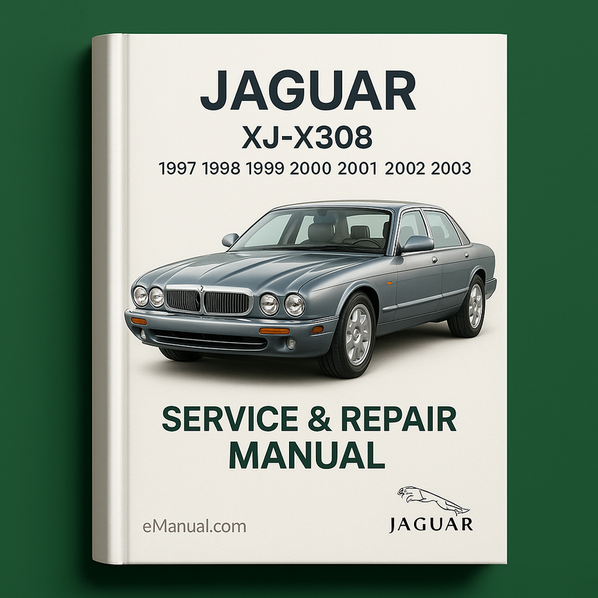 Jaguar XJ-X308 1997 1998 1999 2000 2001 2002 2003 Service-Reparaturhandbuch