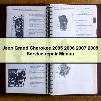 Manual de servicio y reparación del Jeep Grand Cherokee 2005 2006 2007 2008