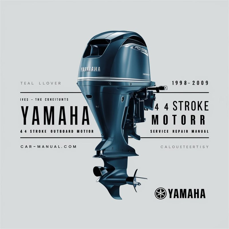 1998-2009 Yamaha 4HP 4 Stroke Outboard Motor Service Repair Workshop Manual PDF