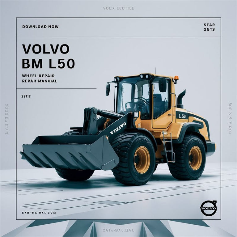 Volvo Now Bm L50 Wheel Loader Service Repair Workshop Manual PDF