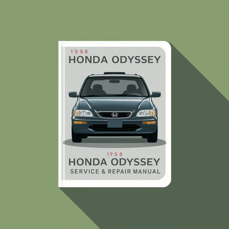 Manual de servicio y reparación de Honda Odyssey 1998