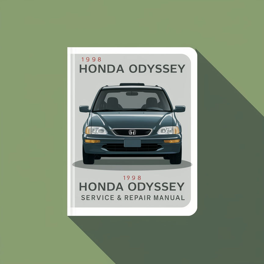 1998 Honda Odyssey Service- und Reparaturhandbuch