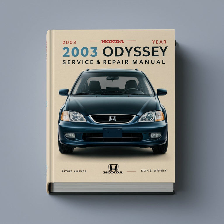 Manual de servicio y reparación de Honda Odyssey 2003