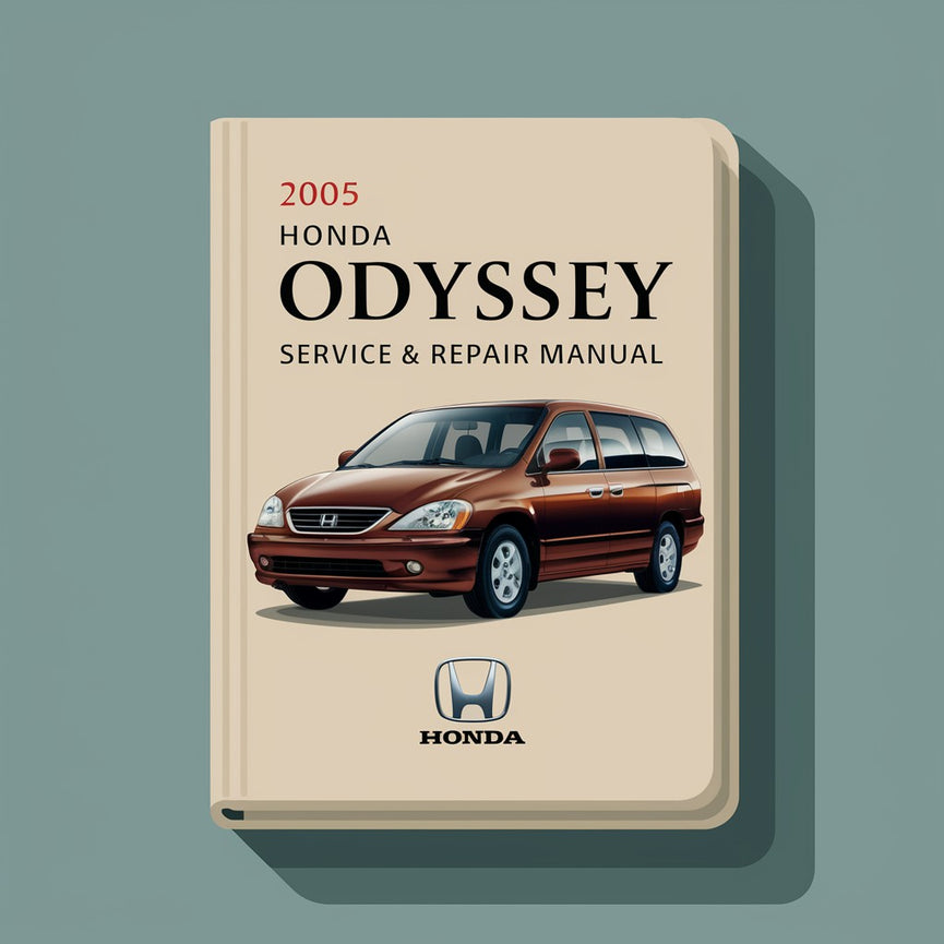 Manual de servicio y reparación de Honda Odyssey 2005