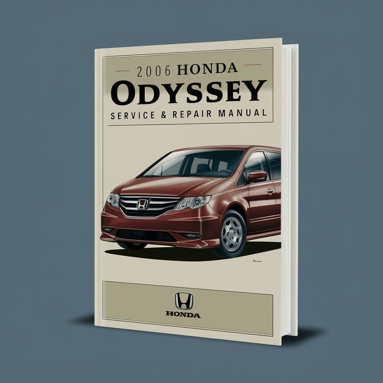 2006 Honda Odyssey Service- und Reparaturhandbuch