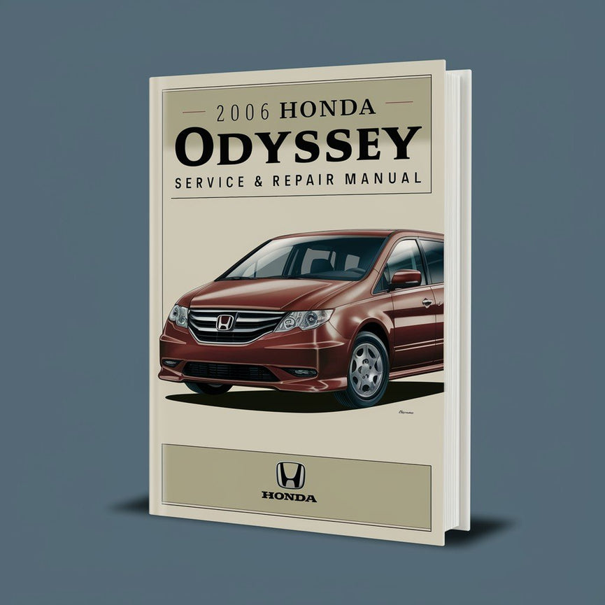 Manual de servicio y reparación de Honda Odyssey 2006