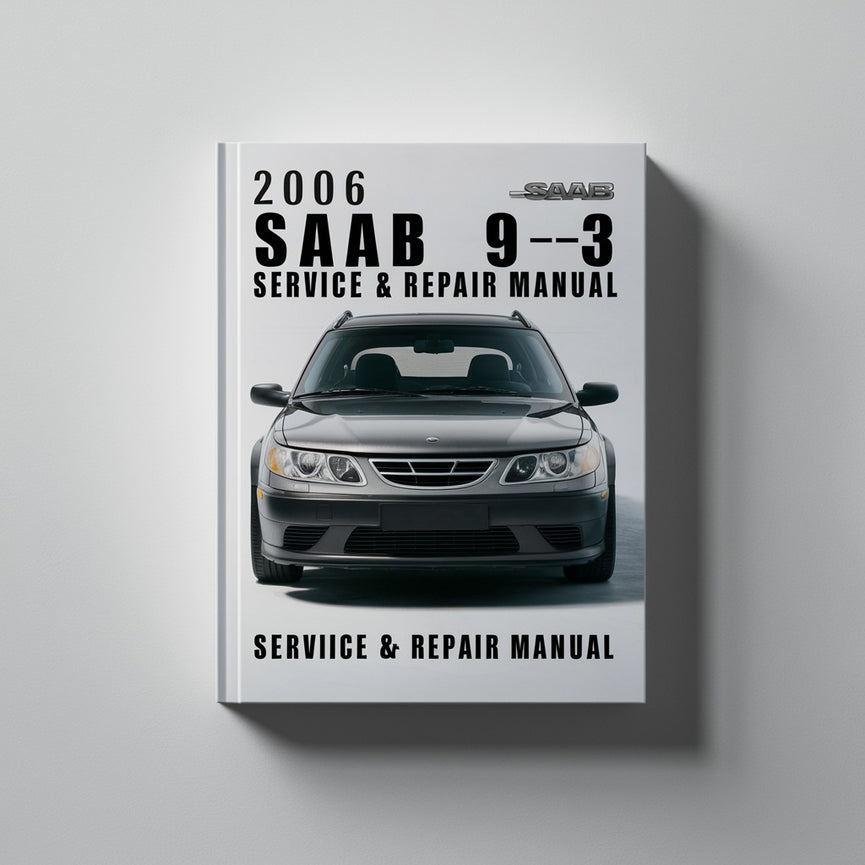 Manual de servicio y reparación del Saab 9-3 2006