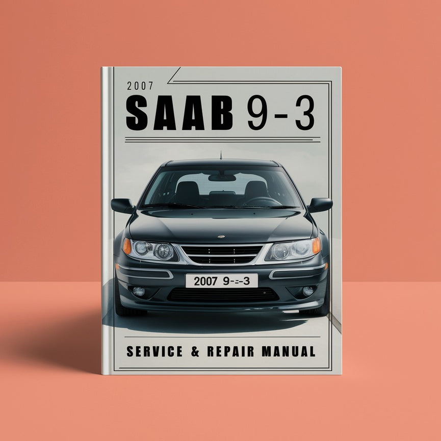 Manual de servicio y reparación del Saab 9-3 2007