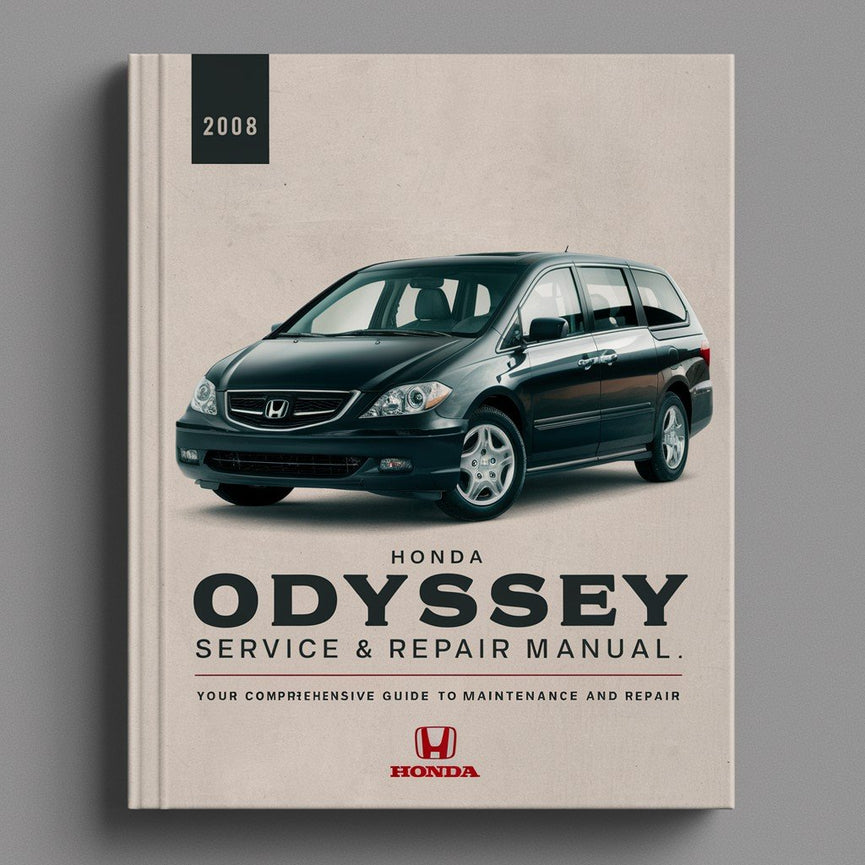 Manual de servicio y reparación de Honda Odyssey 2008