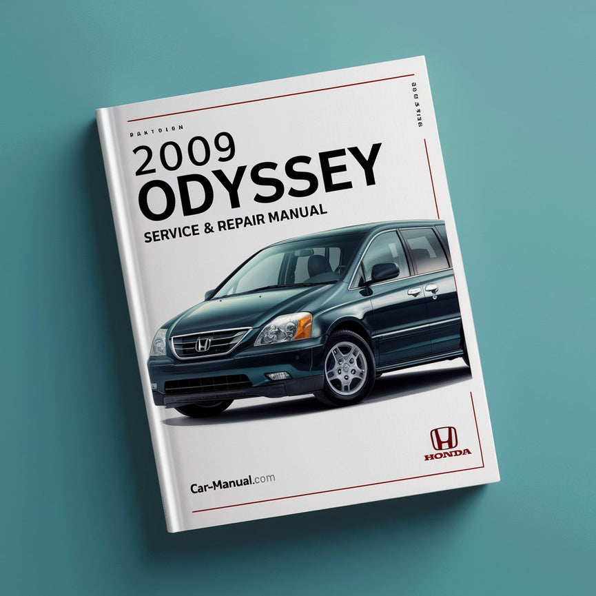 Manual de servicio y reparación de Honda Odyssey 2009