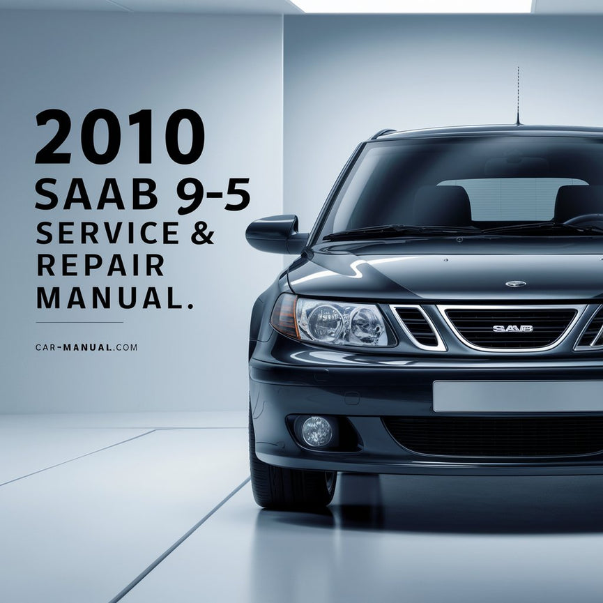 Manual de servicio y reparación del Saab 9-5 2010