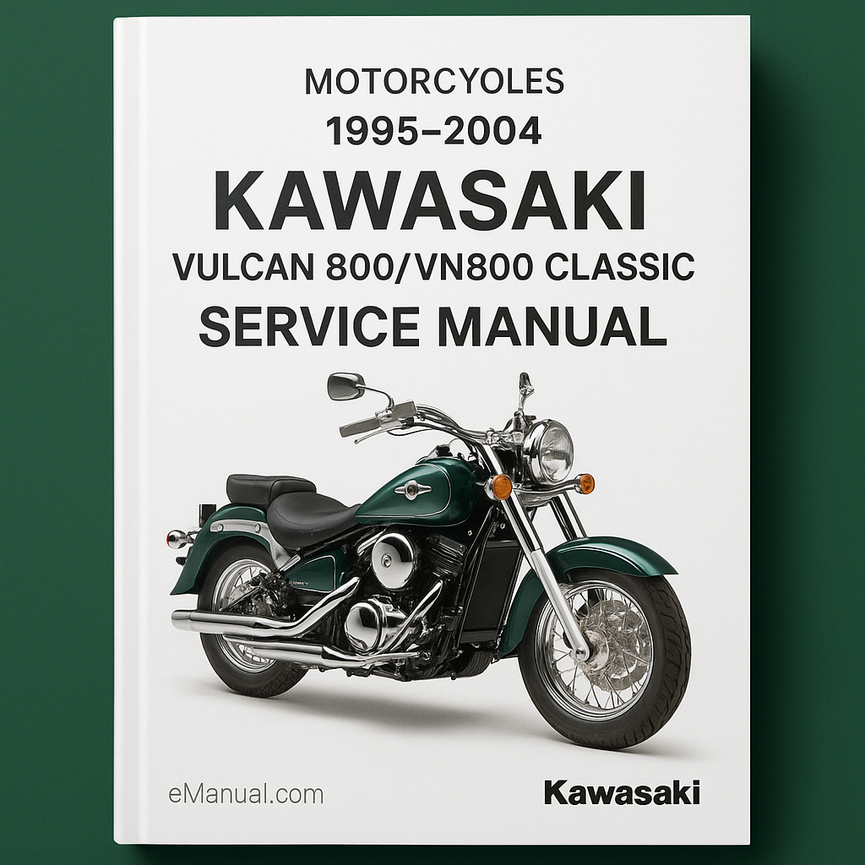 1995-2004 Kawasaki Vulcan 800/VN800 Classic Motorcycles Se