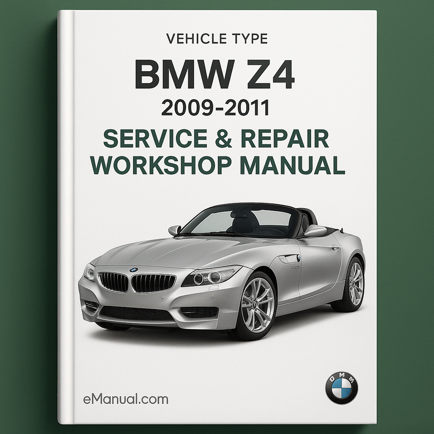 Manual de taller y reparación del BMW Z4 2009-2011