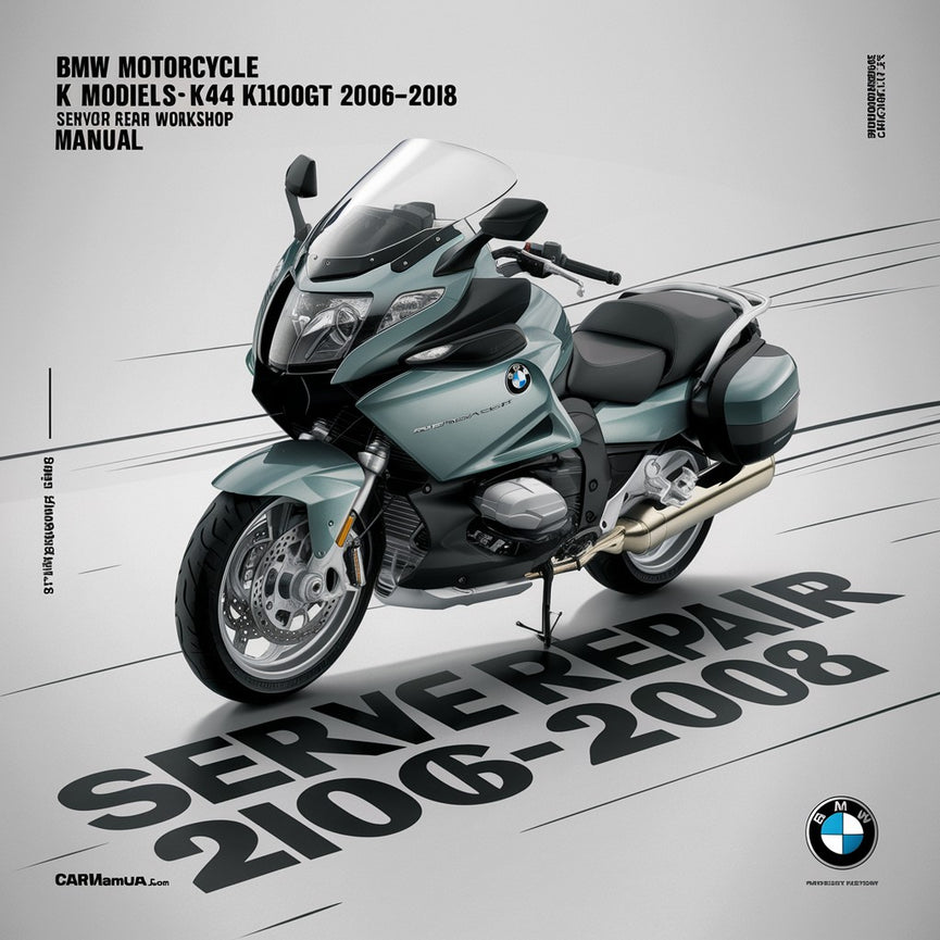 BMW Motorrad K-Modelle K44 K1200GT 2006-2008 Service-Reparatur-Werkstatthandbuch