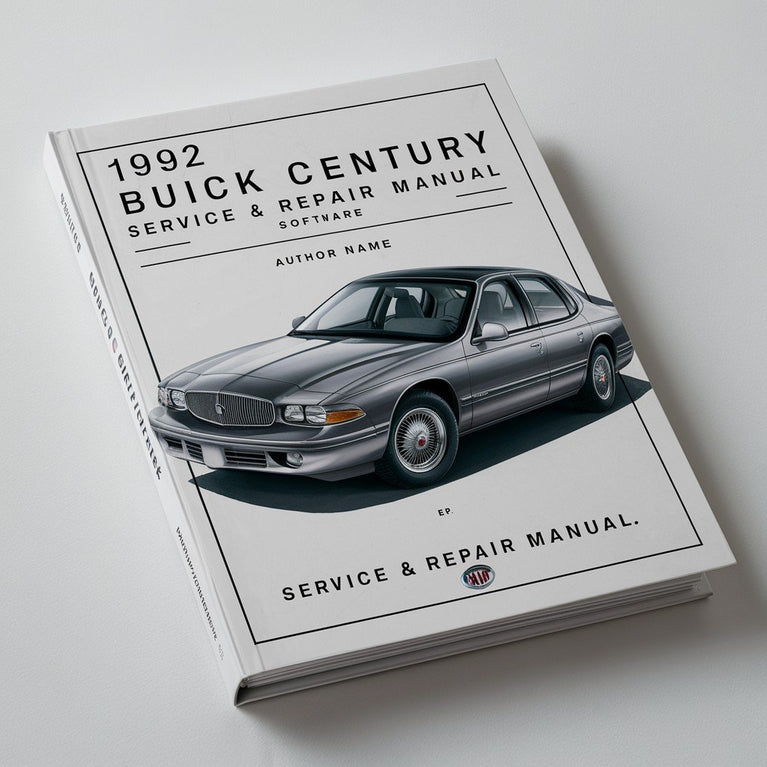 1992 Buick Century Service- und Reparaturhandbuch-Software