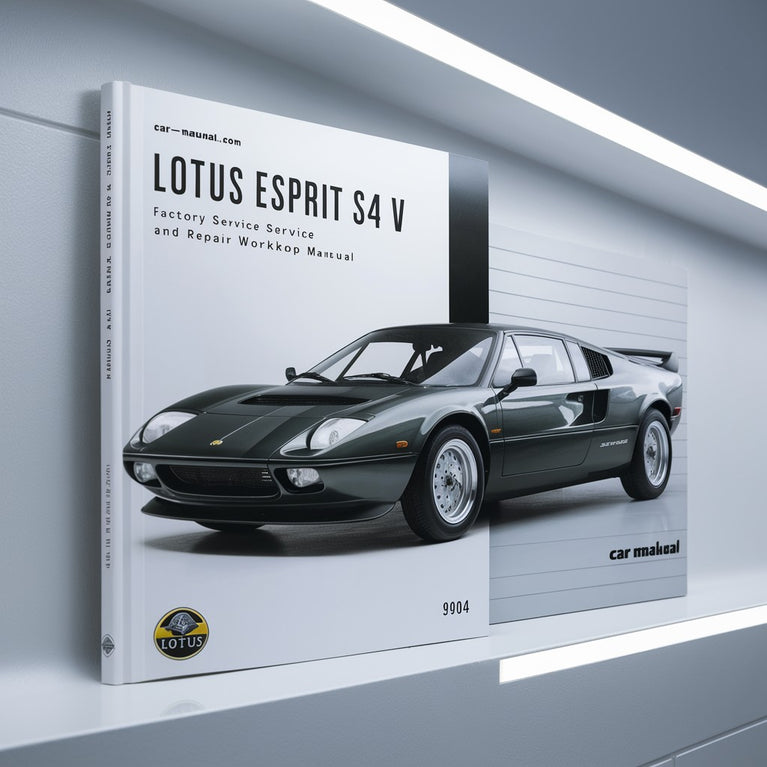 Manual de taller y reparación de fábrica del Lotus Esprit S4 V 1993-2004