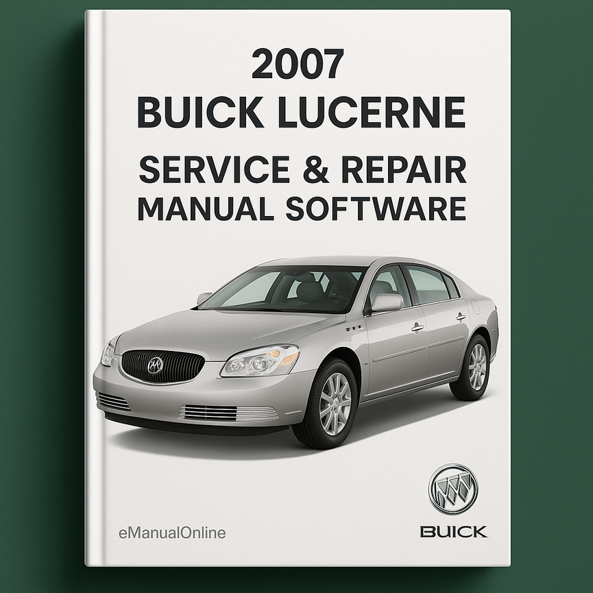 Software del manual de servicio y reparación de Buick Lucerne 2007