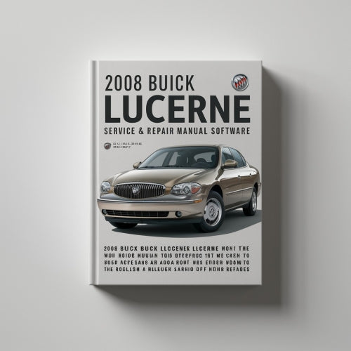 Software del manual de servicio y reparación de Buick Lucerne 2008