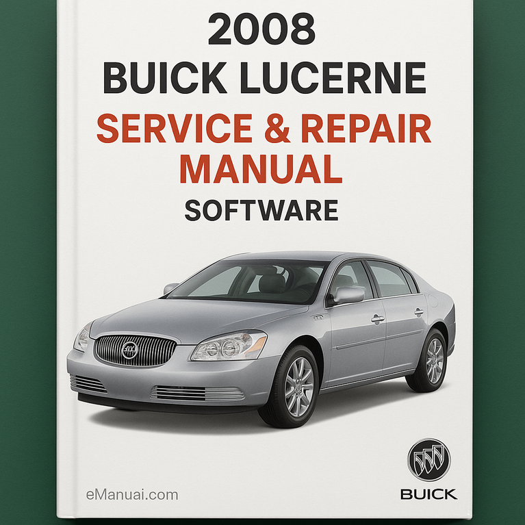 Software del manual de servicio y reparación de Buick Lucerne 2008