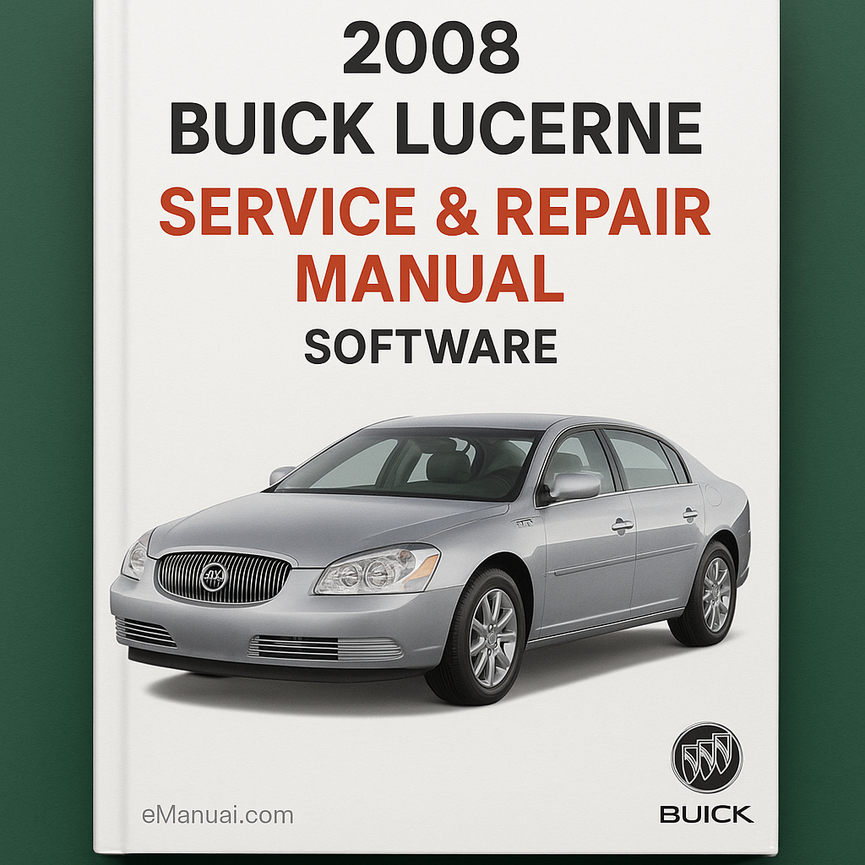Software del manual de servicio y reparación de Buick Lucerne 2008