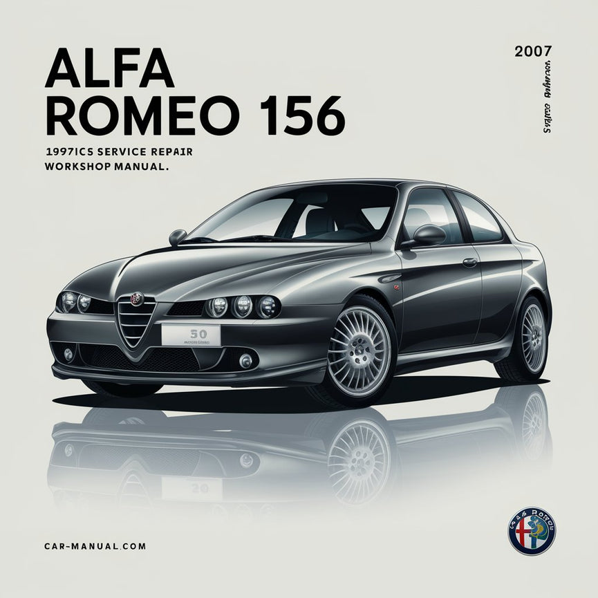 Alfa Romeo 156 1997-2007 Service-Reparatur-Werkstatthandbuch