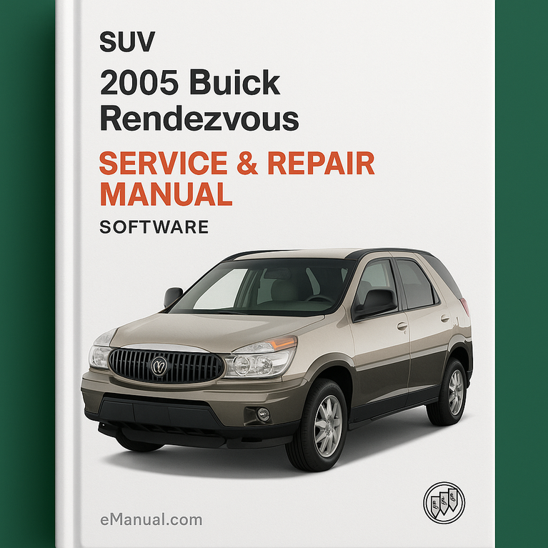 2005 Buick Rendezvous Service & Repair Manual Software