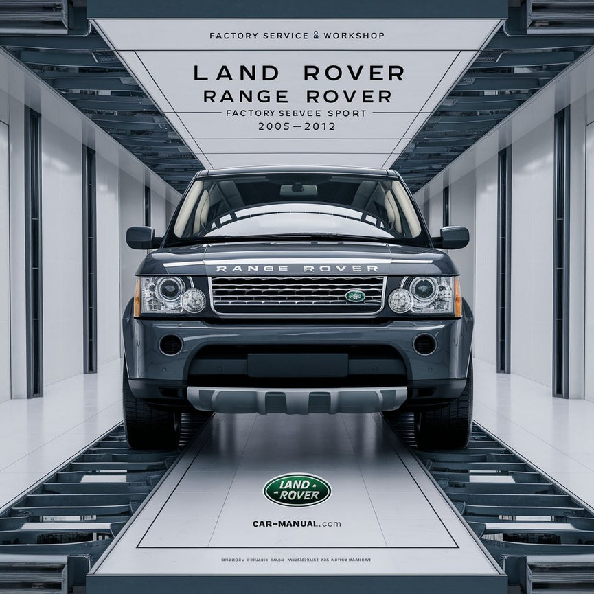 Land Rover Range Rover Sport 2005-2012 Werkswartungs- und Reparaturwerkstatthandbuch