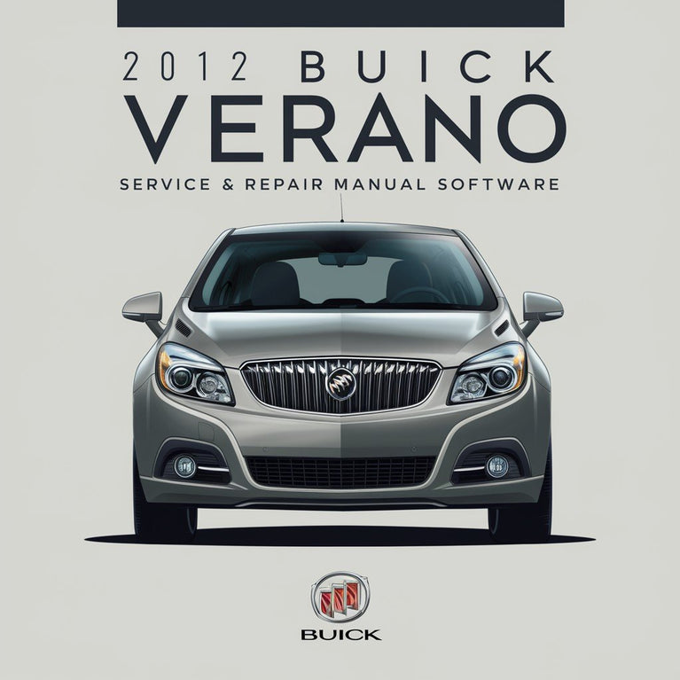 2012 Buick Verano Service- und Reparaturhandbuch-Software