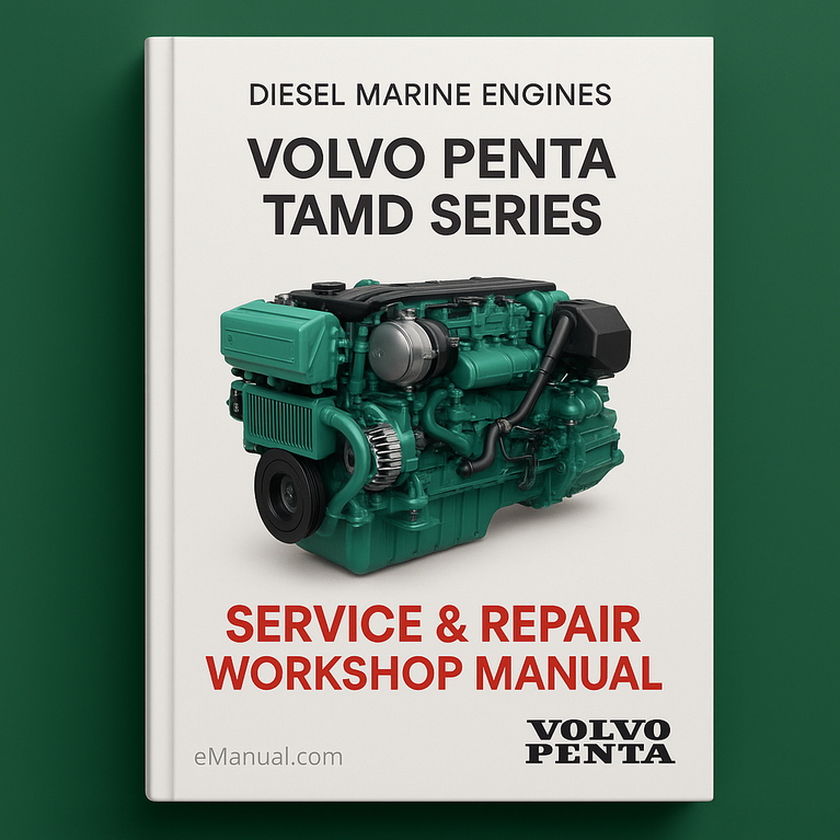Volvo Penta TAMD Series Diesel Marine Engines Service Repair Workshop Manual
